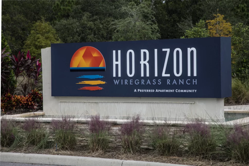 360CSG Exterior Monument Sign Horizon