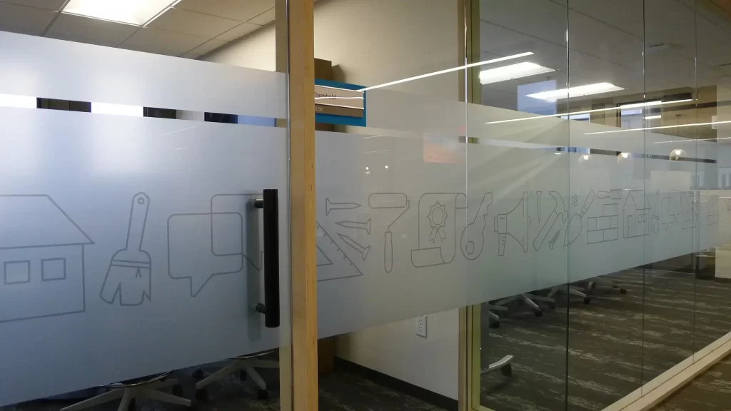 Window-film- Installed | 360CSG Window film installed at commercial office by 360CSG